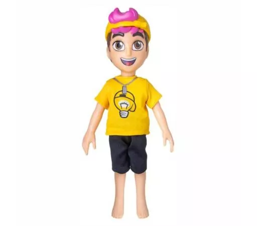Boneco - 26cm - Dos Rosa - Leozin - Baby Brink