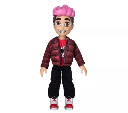 Boneco - 26cm - Dos Rosa - Robson - Baby Brink