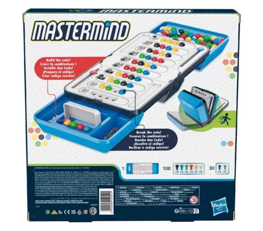Jogo de Tabuleiro - Mastermind - Hasbro Gaming