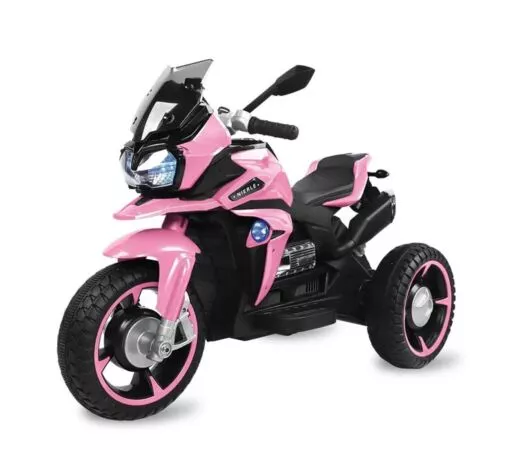 Moto Elétrica Infantil - Adventure - 12v - Rosa - Bandeirante