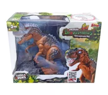 Tiranossauro Rex Com Luz e Som Zoop ZP00164