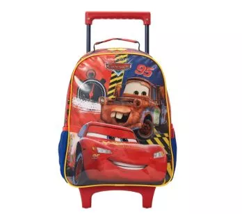 Mochila de Rodinha Infantil Disney Carros X1 Xeryus 13290