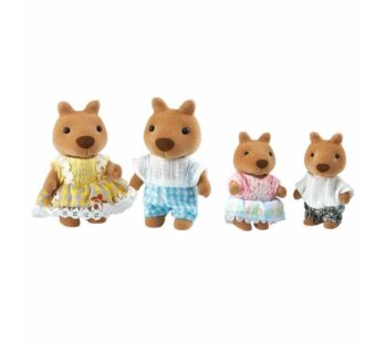 Miniaturas Casinha Feliz - Família Capivara