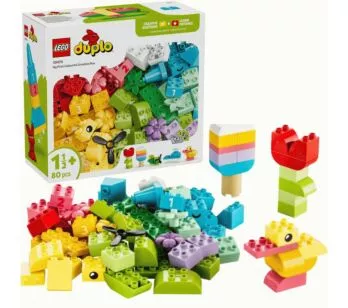 Blocos de Montar - Caixa Criativa Colorida - 80 Peças - LEGO Duplo