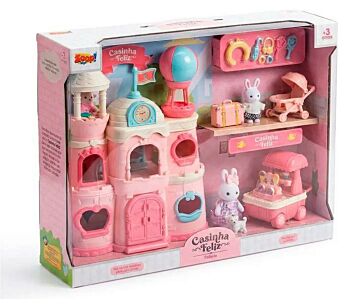 Zoop Toys Casinha Feliz Palácio E Parque