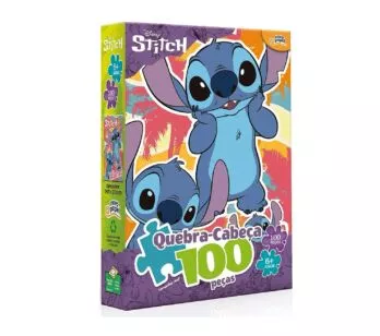 Quebra-Cabeça - Disney Stitch - 100 Peças - Toyster