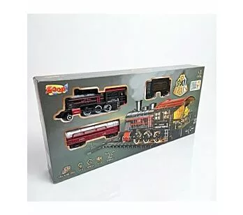 Trem Retrô Real Train c/ Luz e Som - Zoop Toys