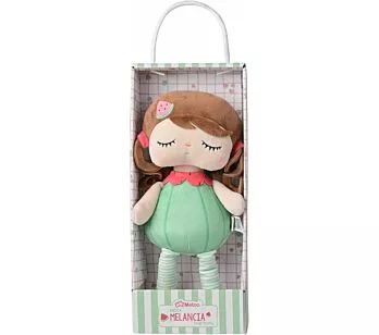 Boneca Angela Frutas Melancia 33CM, Metoo | Amazon.com.br