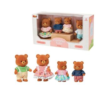 Zoop Toys Casinha Feliz Família Urso