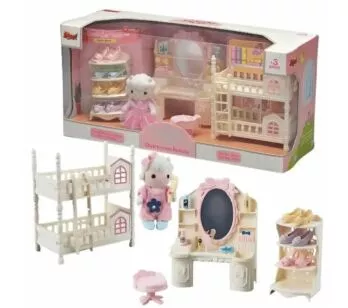 Coleção Casinha Feliz Quarto Com Beliche Zoop Toys