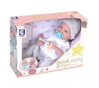 Boneca Bebê Com Amor By Cotiplás Menino – Cotiplas