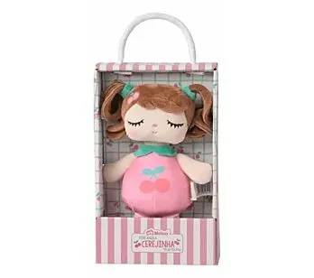 Boneca Metoo Mini Angela Frutas Cerejinha | MercadoLivre