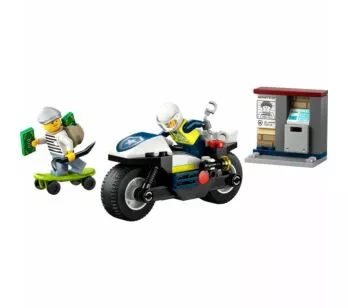 Blocos de Montar - Perseguição com Motocicleta - LEGO City