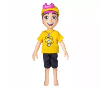 Boneco - 26cm - Dos Rosa - Leozin - Baby Brink