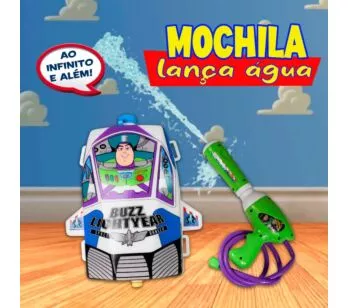 Toyng Mochila Lança Água Buzz Lightyear Toy Story