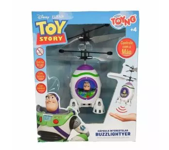 Foguete - Com Sensor De Mão -Disney - Pixar - Toy Story - Toyng