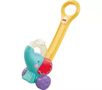 Brinquedo de Empurrar - Elefante Bolinhas Divertidas - Fisher-Price