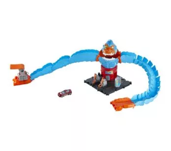 Conjunto e Pista - Hot Wheels City - Ataque do Gorila Nêmesis - Mattel