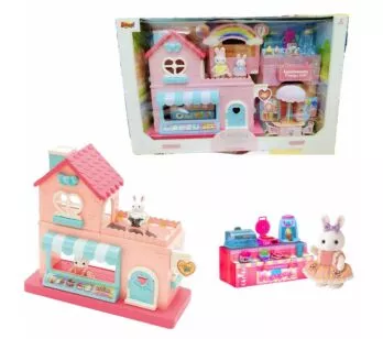 Casinha Feliz Lanchonete ZP01363 Zoop Toys - Brinquedo Infantil com Casinha  e Acessórios