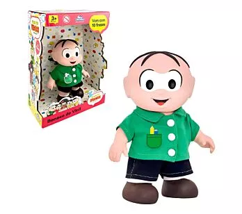 Boneco Cebolinha Clássico Adijomar com 10 Frases