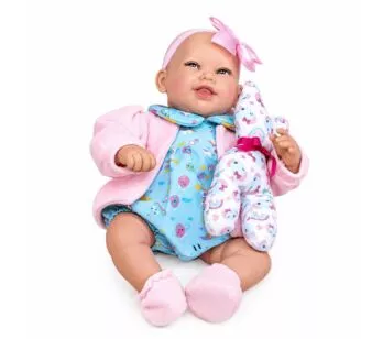 Boneca Bebê - Nena Mia Reborn - Meu Bebê - Cotiplás