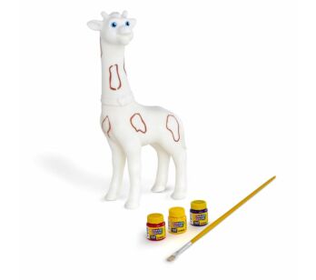 Figura de Pintar - Safari Pintura - Girafa - Adijomar