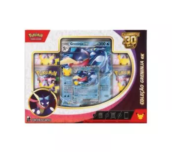 Box de Cartas - Pokémon 30 anos - Greninja Ex – Copag