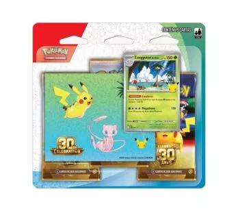 Jogo de Cartas - Blister com Adesivo - Pokémon 30 Anos - Exeggutor - Copag