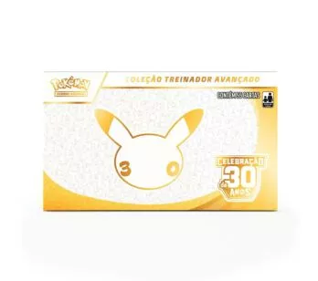 Jogo de Cartas - Pokémon 30 Anos - Box Treinador Avançado - Copag