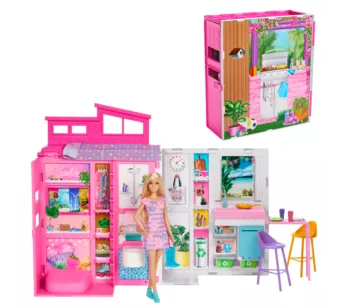 Barbie Casa de Bonecas Glam com Boneca