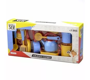 Brincando de Ser - Kit Cozinha com Acessórios - Multikids 
