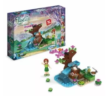 Blocos de Montar - Fadas Floresta de Diamantes - Xalingo