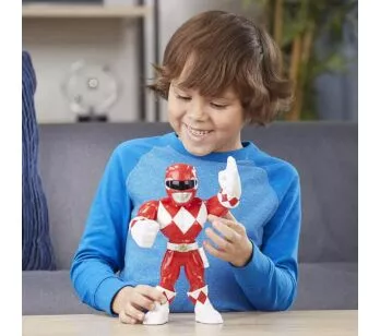 Boneco Power Ranger Vermelho - Mega Mighties - Power Rangers Mighty Morphin - Hasbro