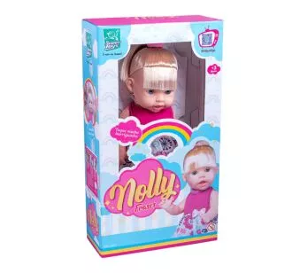 Boneca Interativa - Nolly - Fala 60 Frases - Super Toys