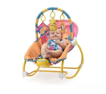 Cadeira De Balanço para Bebês - Girafas - Multikids Baby