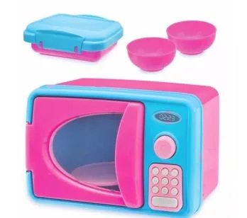 Kit Microondas Infantil com Som e Luz - Le Chef - Usual Brinquedos
