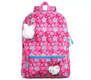 Mochila Infantil Pets 2 com Pompom G - Dermiwil 
