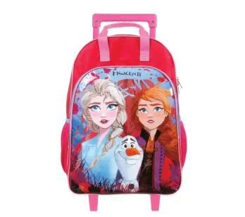 Mochila Escolar com Rodinhas Frozen 2 G - Dermiwil 