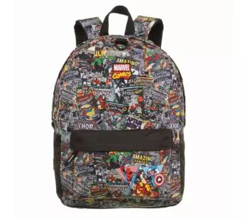 Mochila Marvel Comics G com Fone de Ouvido - Dermiwil