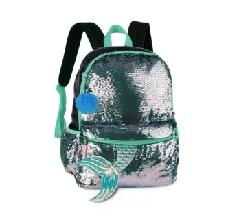 Mochila Infantil Sereia Paetê com Calda - Clio Style