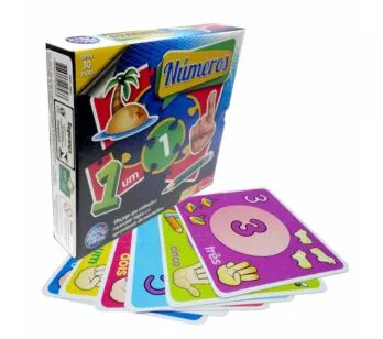 Jogo de Números Brincar de Aprender - Pais e Filhos 