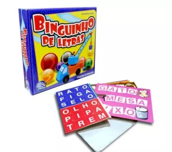 Jogo Binguinho de Letras - Pais e Filhos
