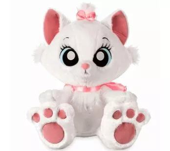 Pelúcia Infantil - 30 cm - Disney - Gatinha Marie Big Feet - Fun Divirta-se