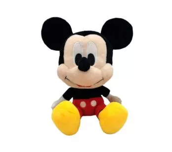 Pelúcia Infantil - 28 cm - Disney - Mickey Mouse Big Head - Fun Divirta-se