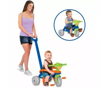 Triciclo Mototico - Passeio e Pedal Azul -  Bandeirante