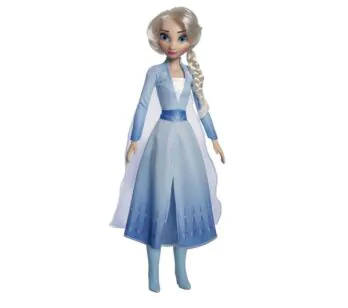 Boneca de Vinil - 55 cm - Mini My Size - Disney Frozen 2 - Elsa - Baby Brink