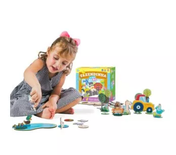 Cenário e Playset - Mundo Bita - Fazendinha - Nig Brinquedos