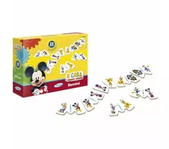 Jogo de Dominó A Casa do Mickey Mouse - 28 Peças - Xalingo