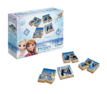 Blocos Quebra Cabeças Frozen Disney - 32 Peças - Xalingo