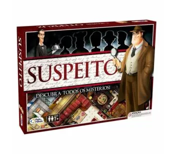 Jogo de Tabuleiro - Suspeito - Pais e Filhos